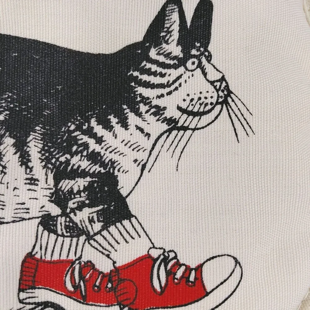 Kliban Cat Potholder 1970s Nostalgia Tabby Sneakers Vtg Rare